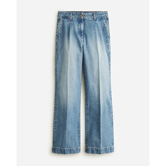 J CREW Tall Wide Leg Jeans